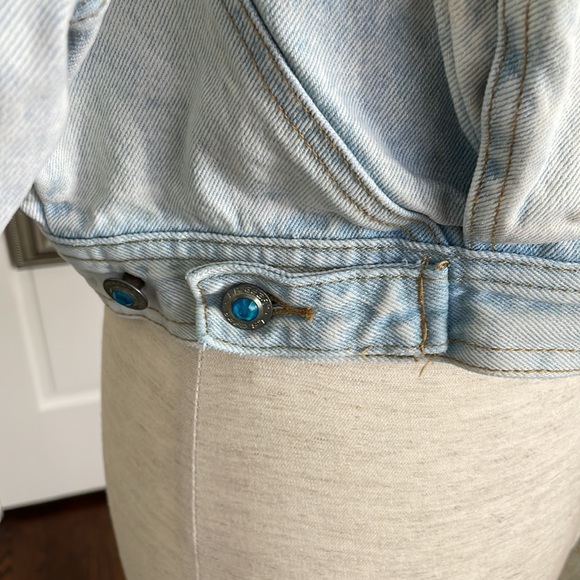 LA GEAR  Jean Jacket with rhinestones - Picture 8 of 16